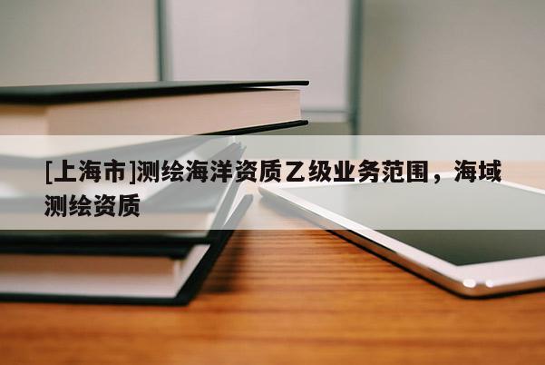 [上海市]测绘海洋资质乙级业务范围，海域测绘资质