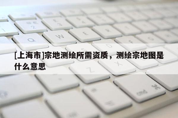 [上海市]宗地测绘所需资质，测绘宗地图是什么意思