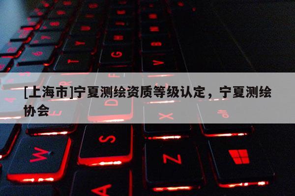[上海市]宁夏测绘资质等级认定，宁夏测绘协会