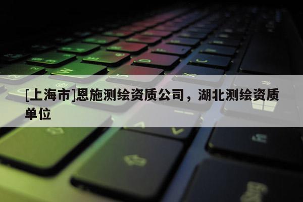 [上海市]恩施测绘资质公司，湖北测绘资质单位