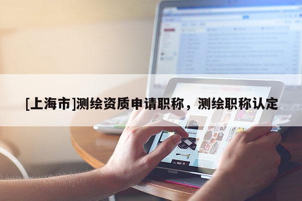 [上海市]测绘资质申请职称，测绘职称认定