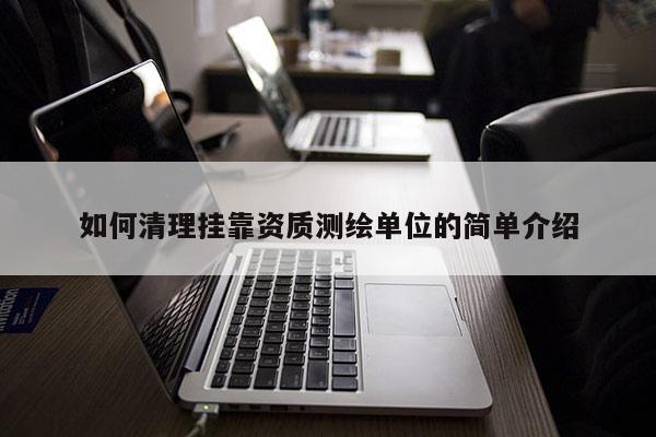 如何清理挂靠资质测绘单位的简单介绍
