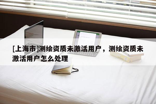 [上海市]测绘资质未激活用户，测绘资质未激活用户怎么处理