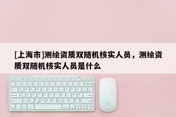 [上海市]测绘资质双随机核实人员，测绘资质双随机核实人员是什么