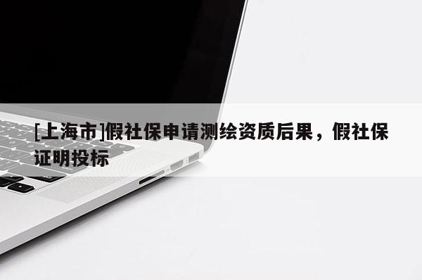 [上海市]假社保申请测绘资质后果，假社保证明投标