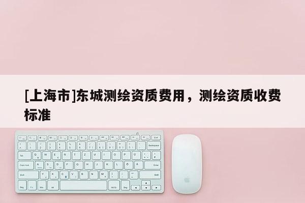 [上海市]东城测绘资质费用，测绘资质收费标准