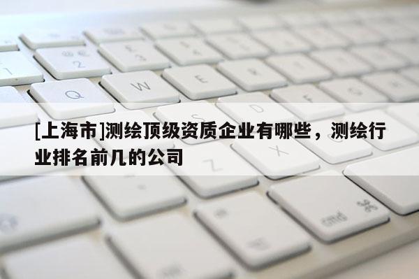 [上海市]测绘顶级资质企业有哪些，测绘行业排名前几的公司
