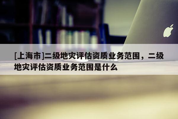 [上海市]二级地灾评估资质业务范围，二级地灾评估资质业务范围是什么