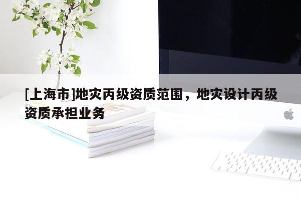 [上海市]地灾丙级资质范围，地灾设计丙级资质承担业务