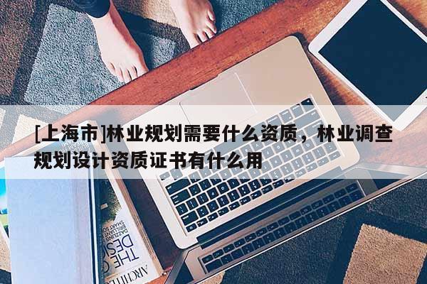 [上海市]林业规划需要什么资质，林业调查规划设计资质证书有什么用