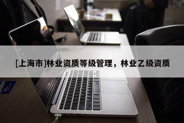 [上海市]林业资质等级管理，林业乙级资质