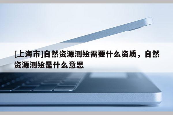 [上海市]自然资源测绘需要什么资质，自然资源测绘是什么意思