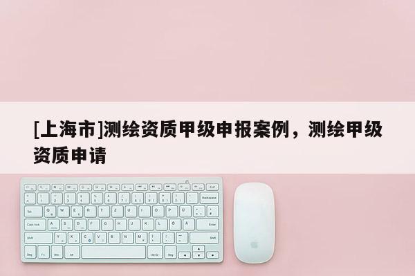 [上海市]测绘资质甲级申报案例，测绘甲级资质申请