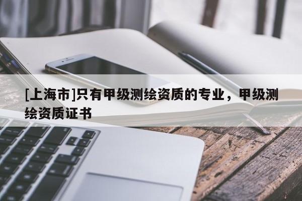 [上海市]只有甲级测绘资质的专业，甲级测绘资质证书