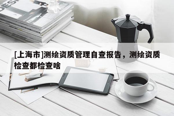 [上海市]测绘资质管理自查报告，测绘资质检查都检查啥