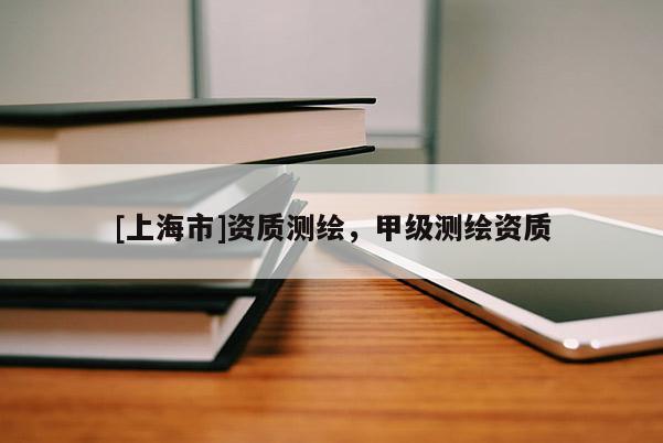 [上海市]资质测绘，甲级测绘资质