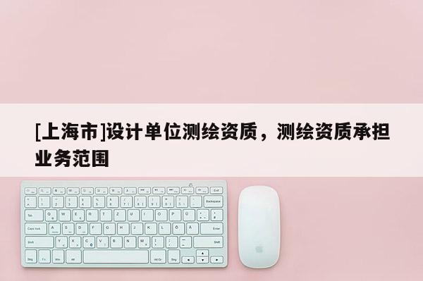 [上海市]设计单位测绘资质，测绘资质承担业务范围