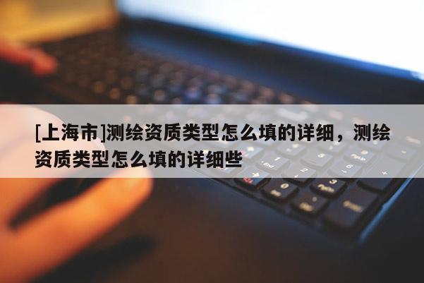 [上海市]测绘资质类型怎么填的详细，测绘资质类型怎么填的详细些