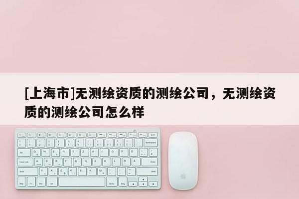 [上海市]无测绘资质的测绘公司，无测绘资质的测绘公司怎么样