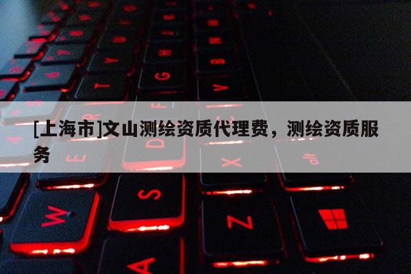 [上海市]文山测绘资质代理费，测绘资质服务