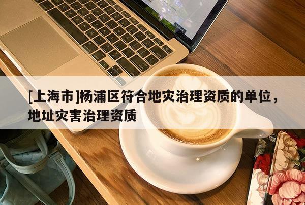 [上海市]杨浦区符合地灾治理资质的单位，地址灾害治理资质