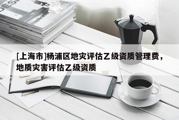 [上海市]杨浦区地灾评估乙级资质管理费，地质灾害评估乙级资质